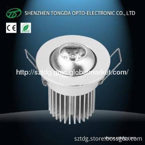3W Superior Quality Material, LED Down Light CE and RoHS